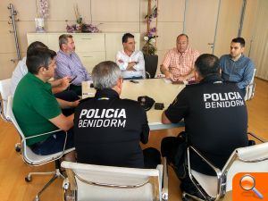 Primera reunión de trabajo para redactar el Plan Global de Seguridad Vial de Benidorm