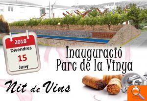 Vinos, danzas tradicionales y juegos para niños en la inauguración del Parc de la Vinya