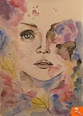 L’alumnat de dibuix i pintura de l’Escola d’Adults mostra l’evolució en la 15a Fent Art - (foto 2)