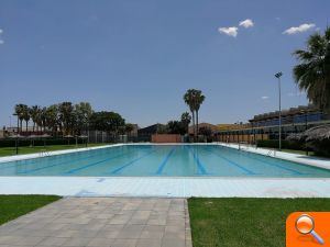 La piscina d'estiu, preparada per inaugurar la temporada de bany - (foto 2)