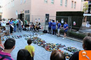 Borriana denuncia el fam en el món amb una intervenció artística - (foto 2)