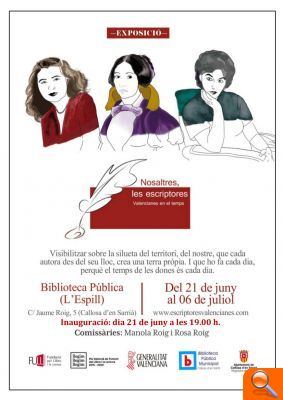 La Biblioteca l'Espill acoge la exposición 'Nosaltres, les escriptores. Valencianes en el temps' - (foto 2) La Biblioteca l'Espill acoge la exposición 'Nosaltres, les escriptores. Valencianes en el temps' - (foto 2)