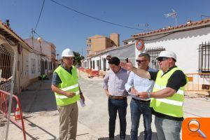 Las obras de las calles Oslo y Noruega de l’Alfàs avanzan a muy buen ritmo