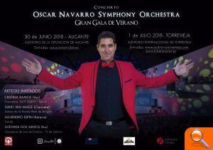 El compositor Óscar Navarro ofrecerá un taller y un concierto en Torrevieja