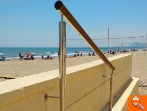 La platja, en marxa