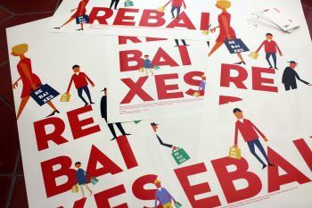 AVIVA retola de “Rebaixes” el comerç local