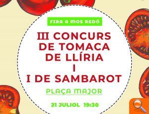 Obertes les inscripcions per a la primera edició del Concurs de 'Sambarot' i el tercer de 'Tomata lliriana'