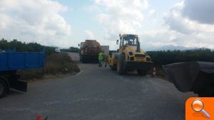 Agricultura pone en marcha obras de mejora en el camino del Arbolí - (foto 2)