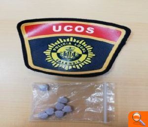 Detenido en el Cabanyal un hombre con varias pastillas de éxtasis y con una orden de búsqueda
