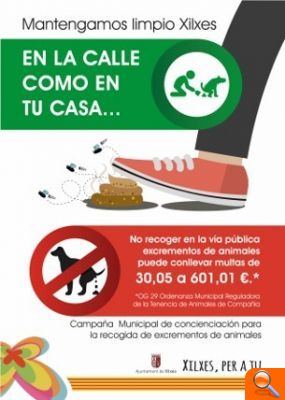Xilxes impulsa una campanya de conscienciació per a la recollida dels excrements de mascotes - (foto 2)