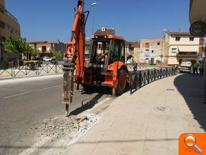La Diputació inicia els treballs de millora en la travessia de Quesa - (foto 2)