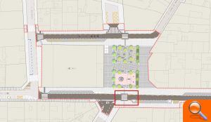 Comencen les obres per a vianants i enjardinar la plaça Rojas Clemente - (foto 4) Comencen les obres per a vianants i enjardinar la plaça Rojas Clemente - (foto 4)