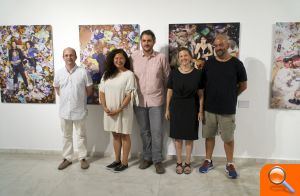 L'exposició ‘’Fotos pel Canvi’ rep la visita de la consellera de Medi Ambient Elena Cebrián - (foto 2)