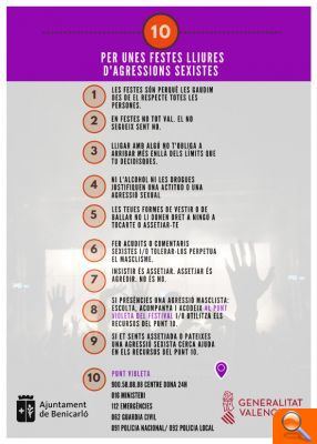 Benicarló aposta per unes festes sense agressions sexistes - (foto 3)