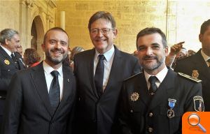 El Comisario Jefe de la Policía Local recibe la Condecoración de Plata de la Generalitat - (foto 3)