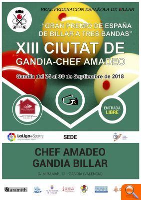 Els millors jugadors nacionals participaran en el XIII Trofeu Ciutat de Gandia de Billar - (foto 2) Els millors jugadors nacionals participaran en el XIII Trofeu Ciutat de Gandia de Billar - (foto 2)