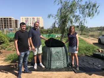 L'Ajuntament al capdavant d'un projecte pilot de compostatge d'horts urbans i residus vegetals