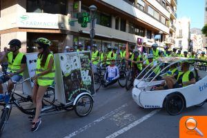 500 escolares participan en la Pedalada Stars que organiza el Ayuntamiento de la Vall d'Uixó