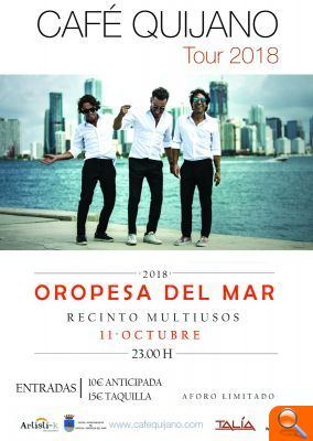 Cafè Quijano serà el cap de cartell de les festes patronals d'Orpesa  - (foto 3)