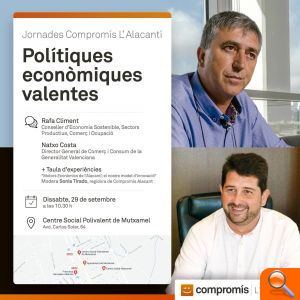 Compromís reunirà a agents econòmics i polítics de la comarca de L'Alacantí en unes jornades sobre innovació