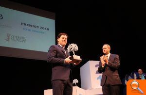 César Sánchez ha participado en el acto de entrega de la XXIII edición de los ‘Premios AEFA 2018’