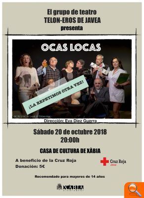 El grup de teatre Telon-eros de Xàbia representa aquest dissabte “Ocas Locas” - (foto 2)