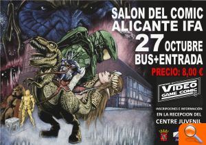 Juventud organiza un viaje al “Salón del Cómic de Alicante”