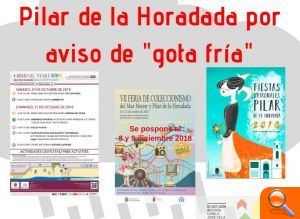 Pilar de la Horadada suspende todos los eventos previstos para este fin de semana