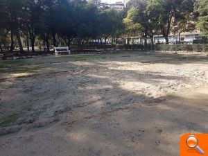 S’inicien les obres del nou espai per a mascotes al parc de l’Alquenència