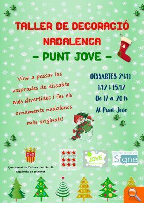 El Punt Jove organitza diversos tallers gratuïts de decoració nadalenca - (foto 2)