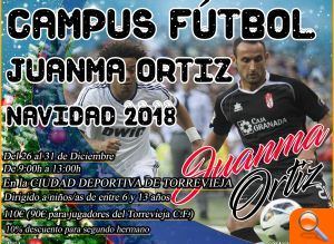 Torrevieja acoge estas navidades el campus de fútbol “Juanma Ortiz”