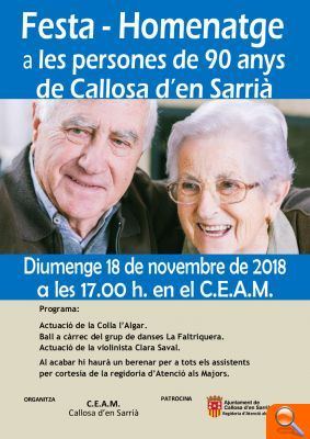 Ayuntamiento y CEAM celebran el domingo una fiesta homenaje a las personas de 90 años - (foto 2)