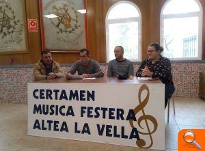 La Recreativa d'Altea la Vella ja coneix les bandes que participaran en el seu Certamen de Música Festera