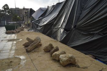 L'Ajuntament estudia ampliar la declaració d'emergència per a intervindre en tot el mur de la façana de les Sitges de Burjassot