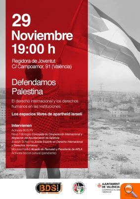 València acoge unas jornadas en defensa de los derechos humanos del pueblo palestino - (foto 2)
