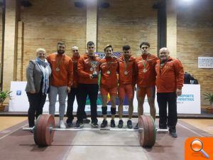 El Valencia Club de Halterofilia se alza con el subcampeonato autonómico